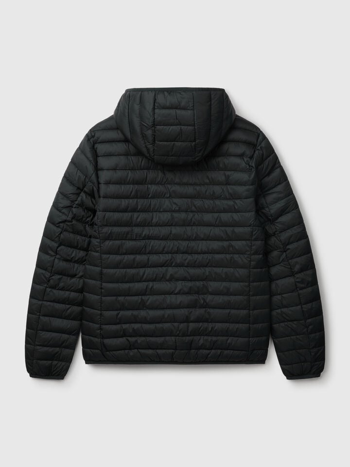 Benetton Regular Fit Puffer Jacket With Padding Black
