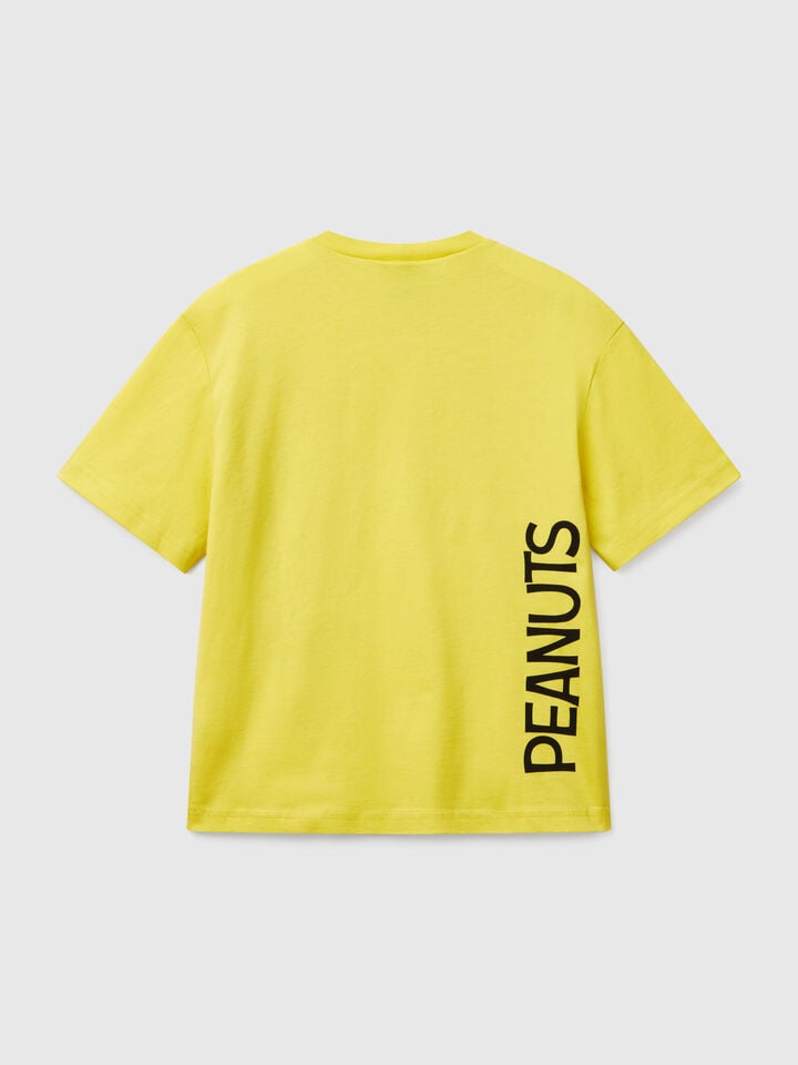 Benetton Short Sleeve Snoopy ©Peanuts T-shirt Yellow