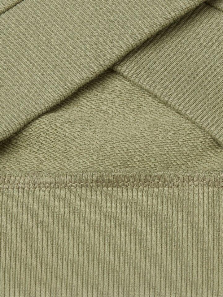 Benetton Snoopy ©Peanuts Sweatshirt In Cotton Olive Green