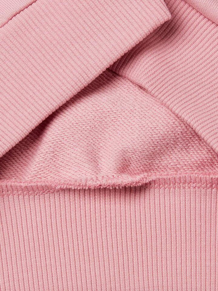 Benetton Snoopy ©Peanuts Sweatshirt In Cotton Pink