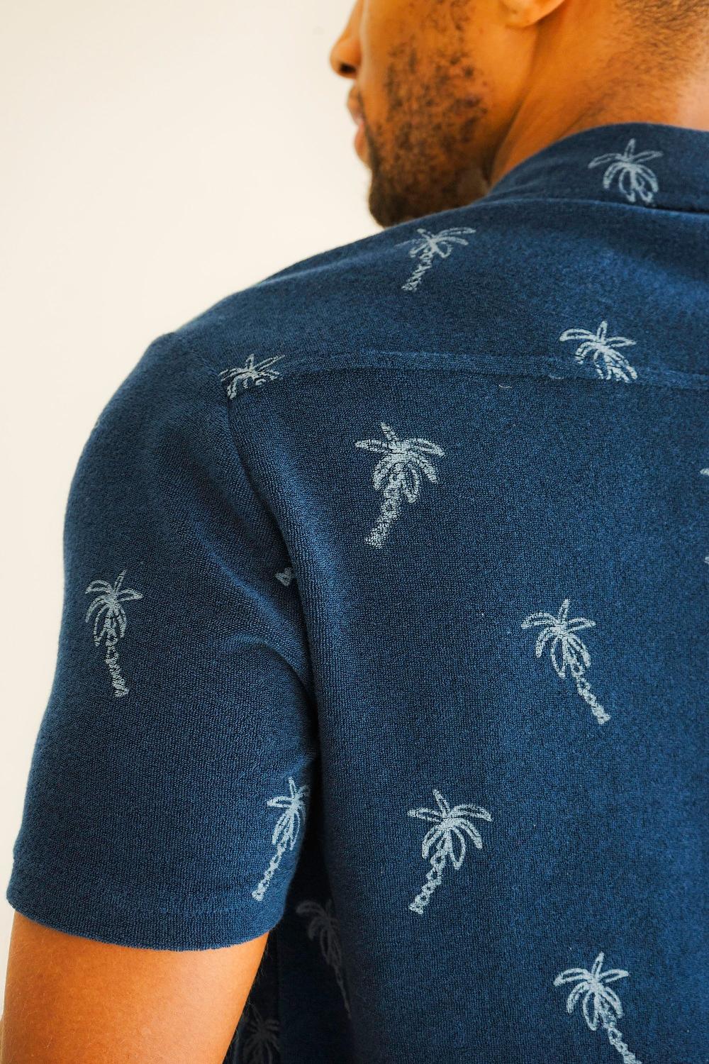 Benson Anton Navy Terry Shirt