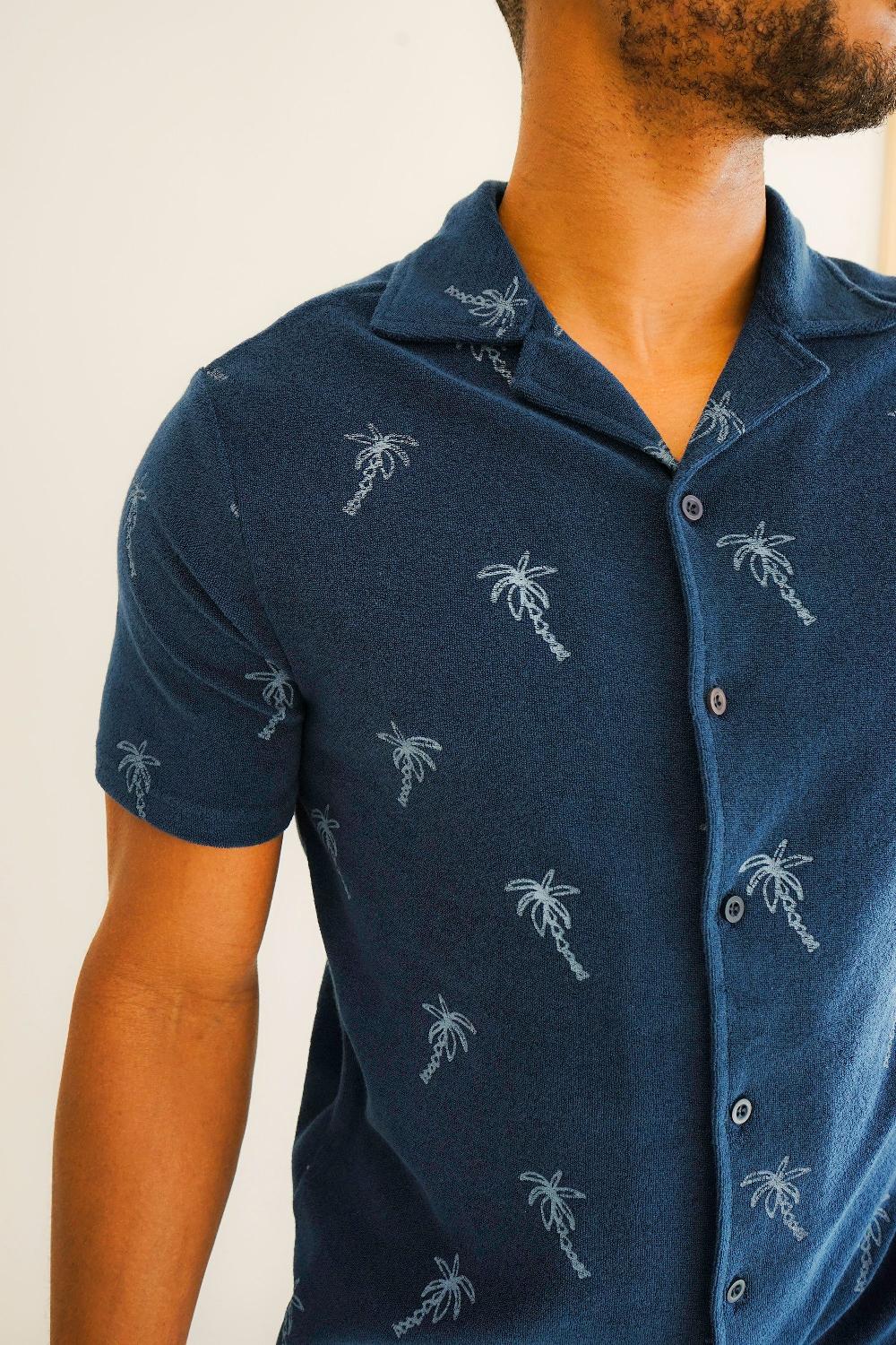 Benson Anton Navy Terry Shirt