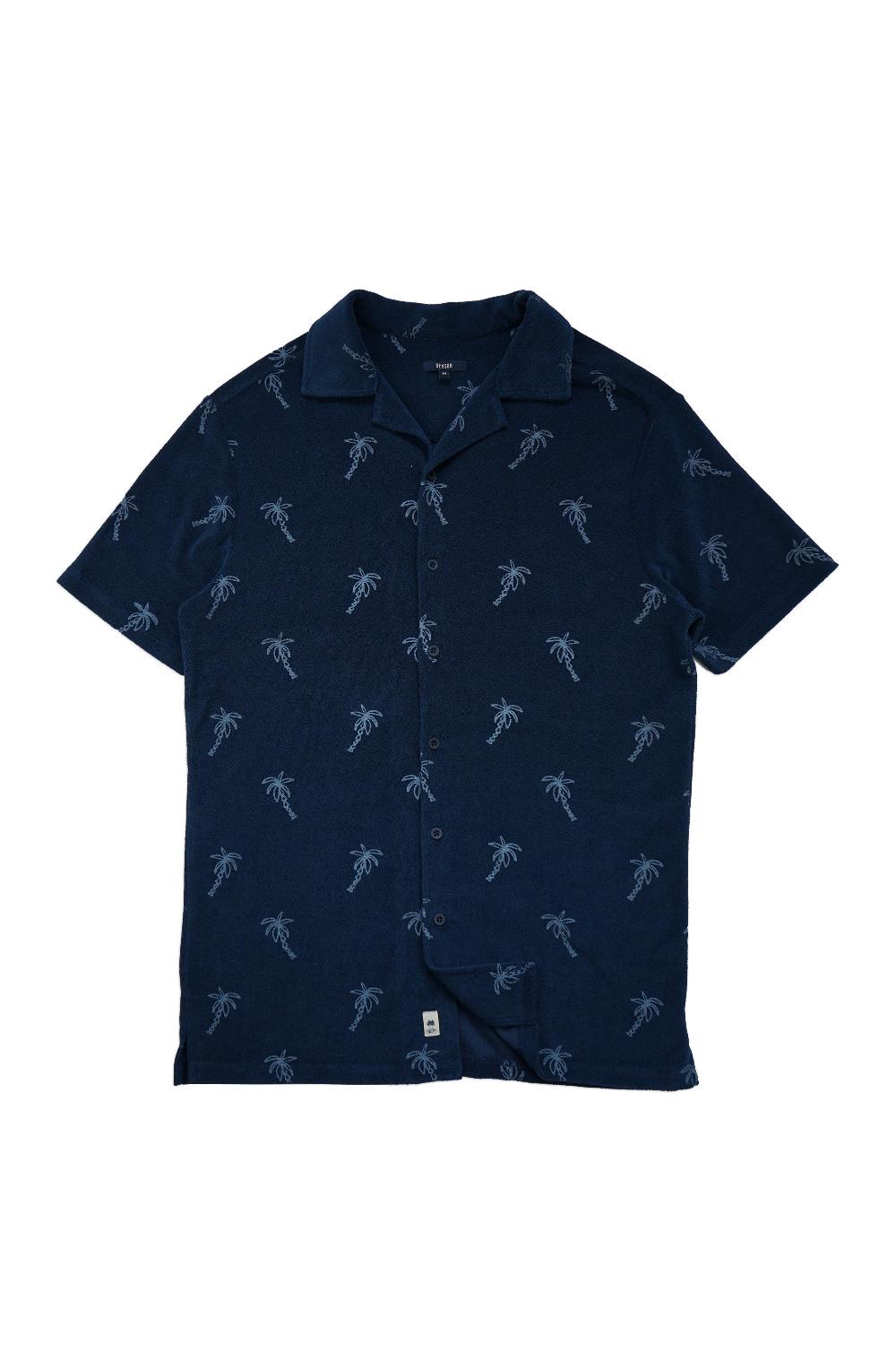 benson Anton Navy Terry Shirt