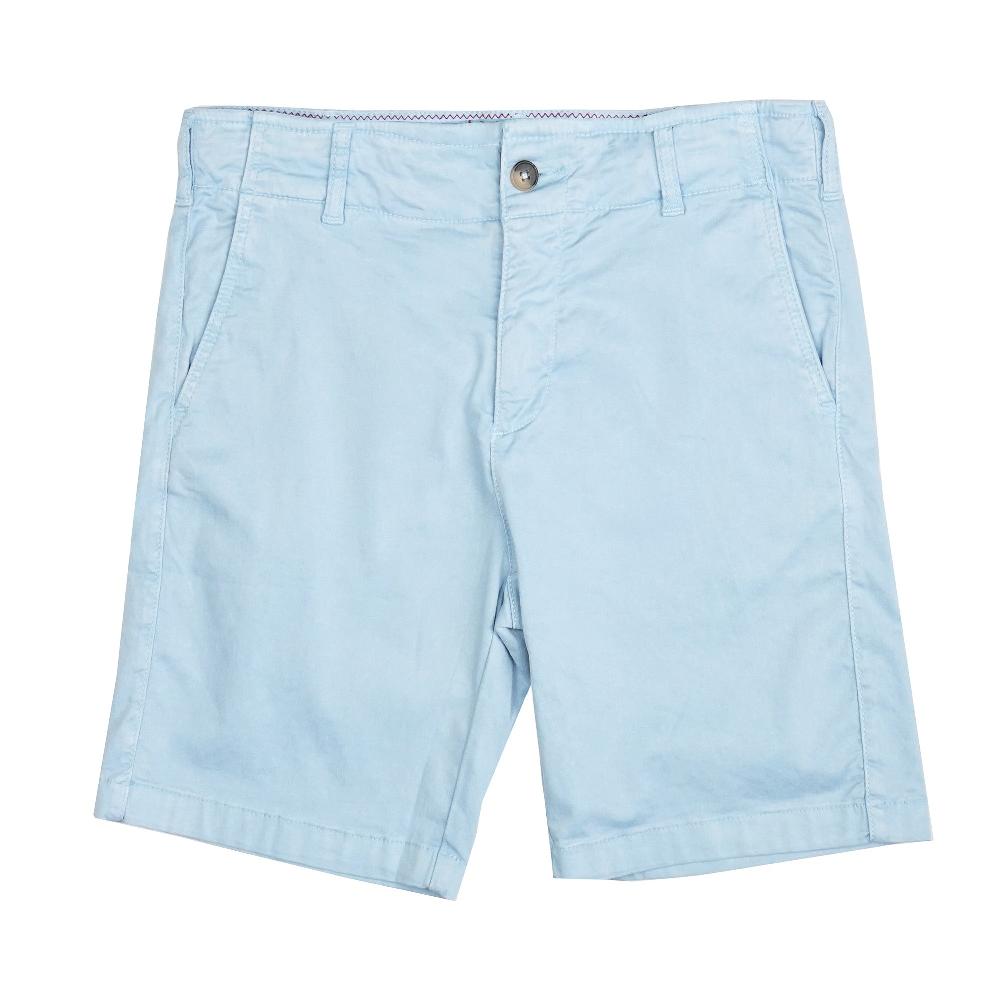benson Como Pale Blue Chino Shorts