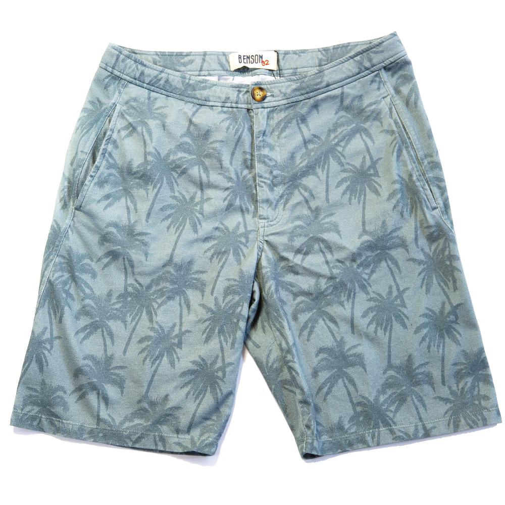 benson Eagle Printed Pique Shorts