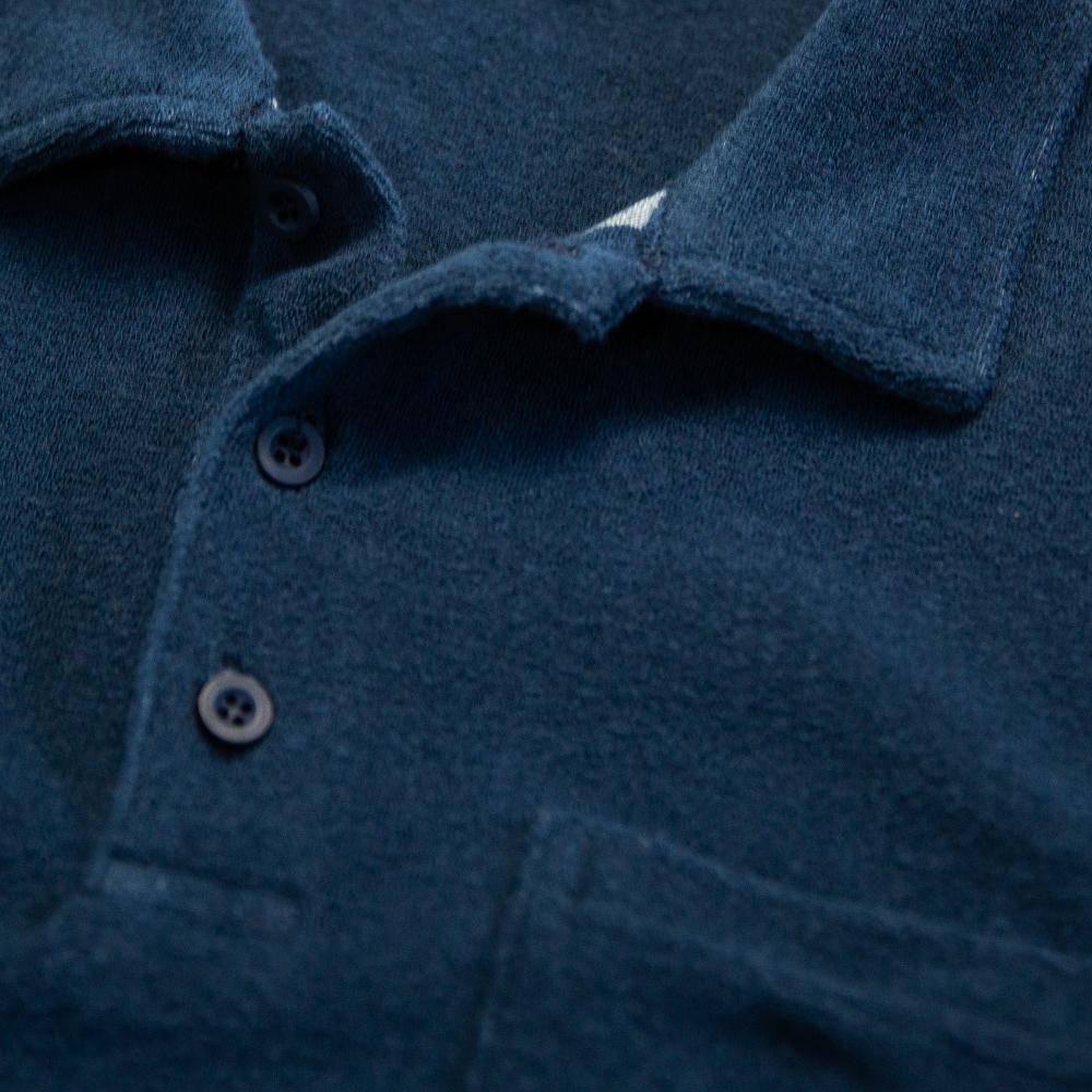 Benson Hanlan Navy Terry Polo