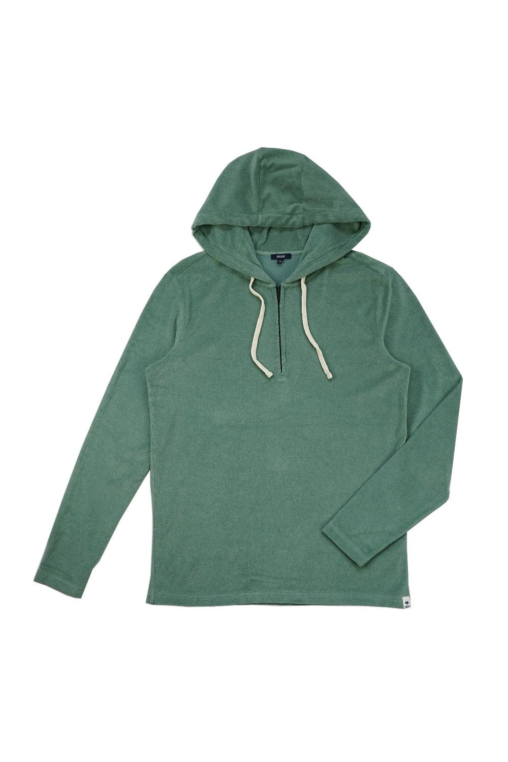 benson Kai Northern Green Terry Hoodie