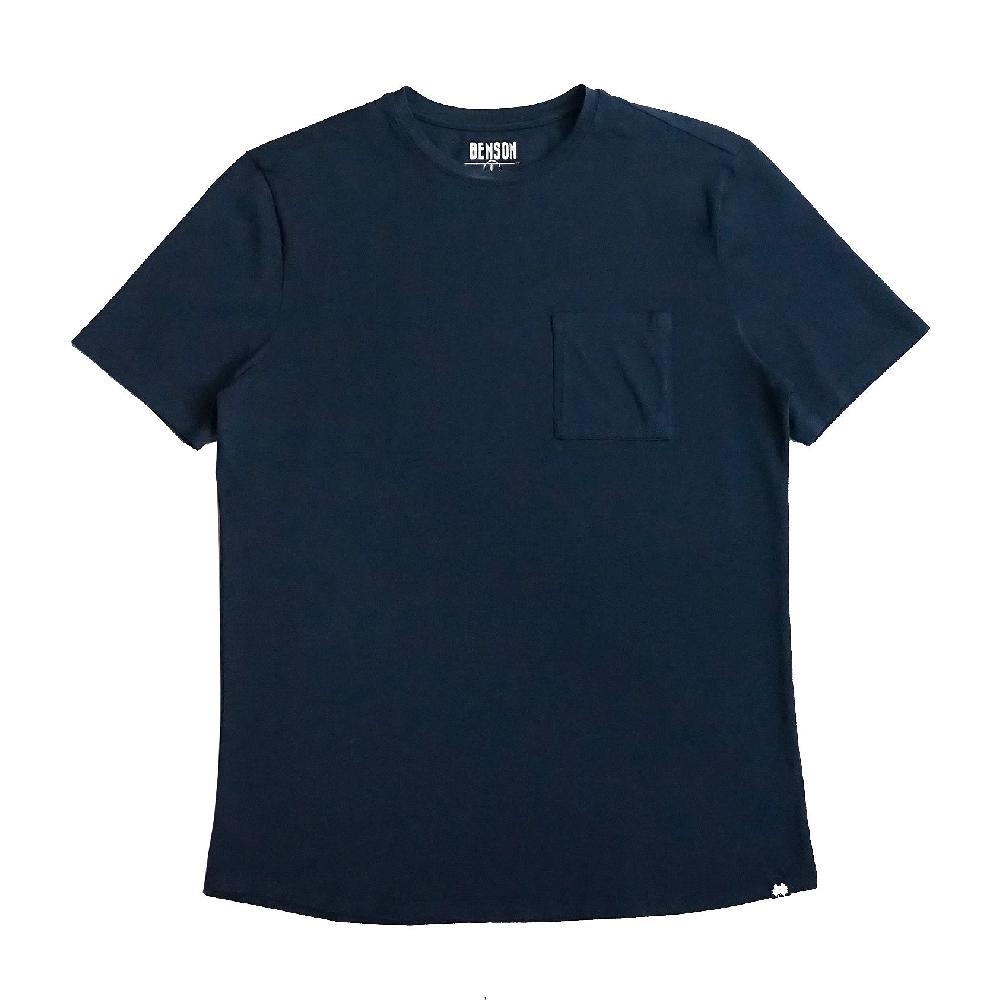 benson Long Beach Navy Pocket Tee