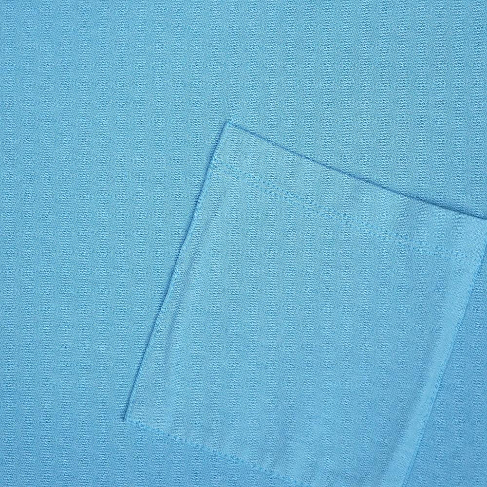 Benson Long Beach Sky Blue Pocket Tee