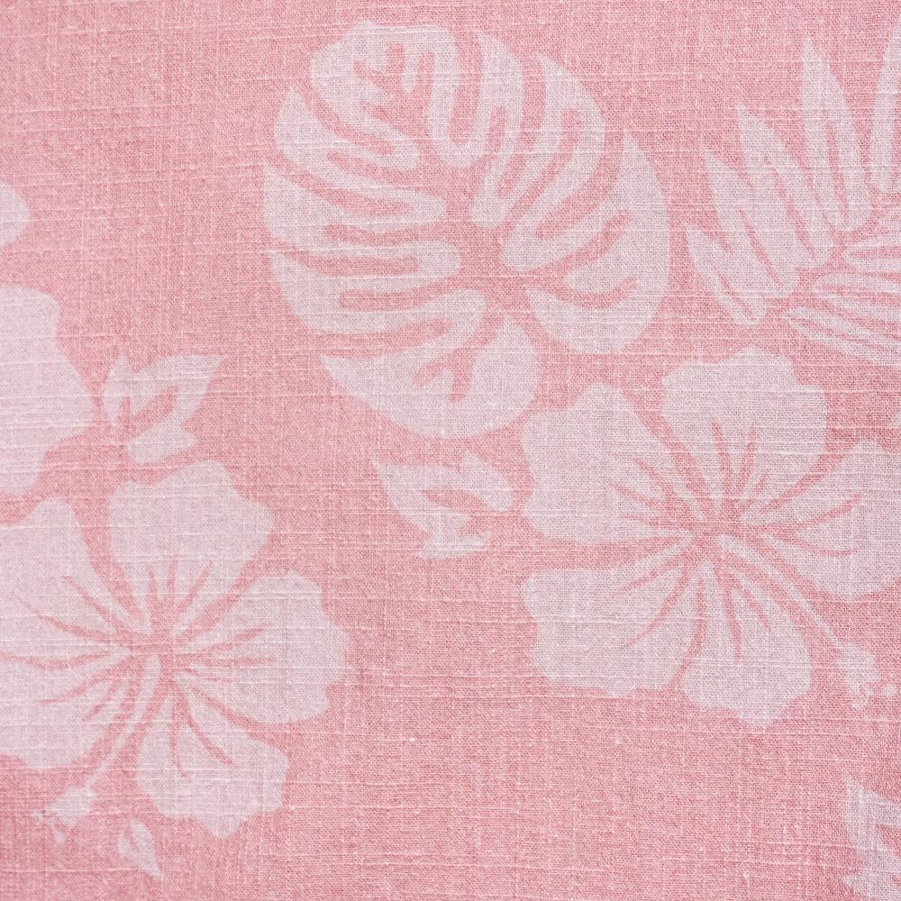 Benson Malibu Soft Pink Flowers Button Up