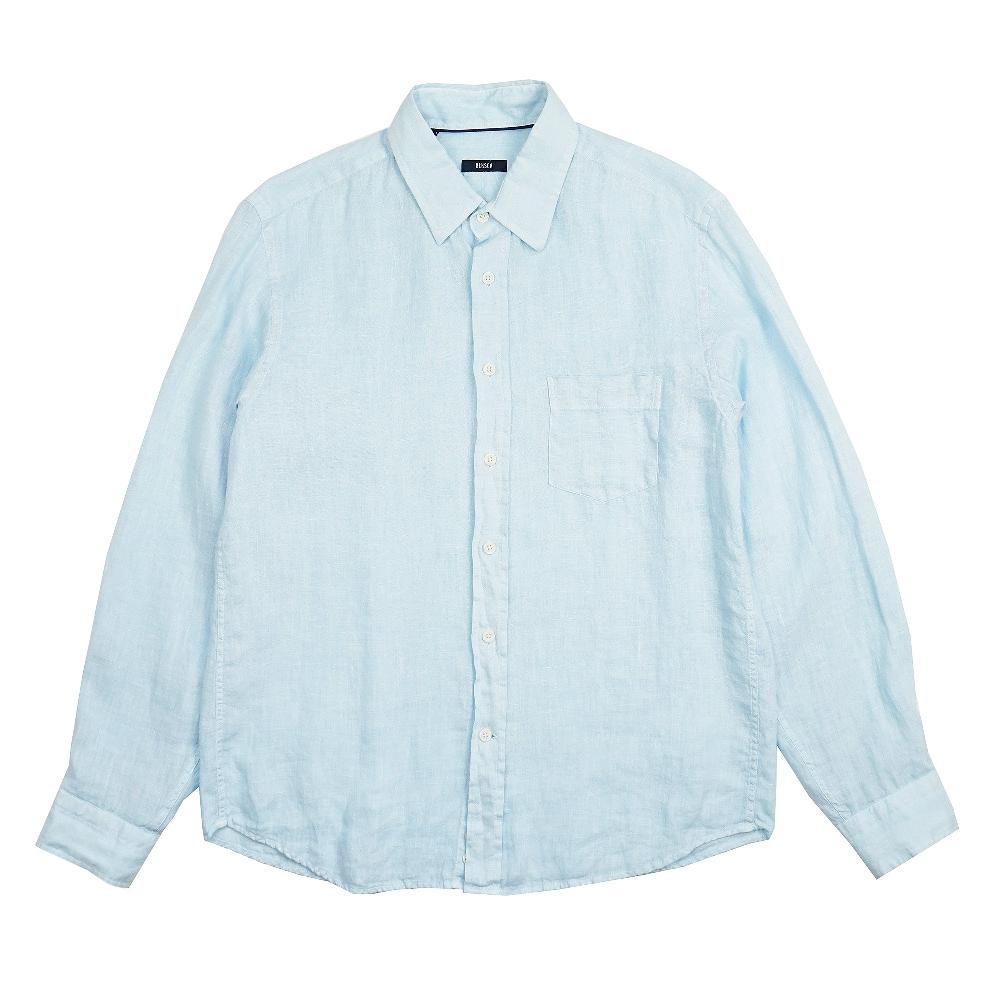 benson Miami Pale Blue Long Sleeve Linen