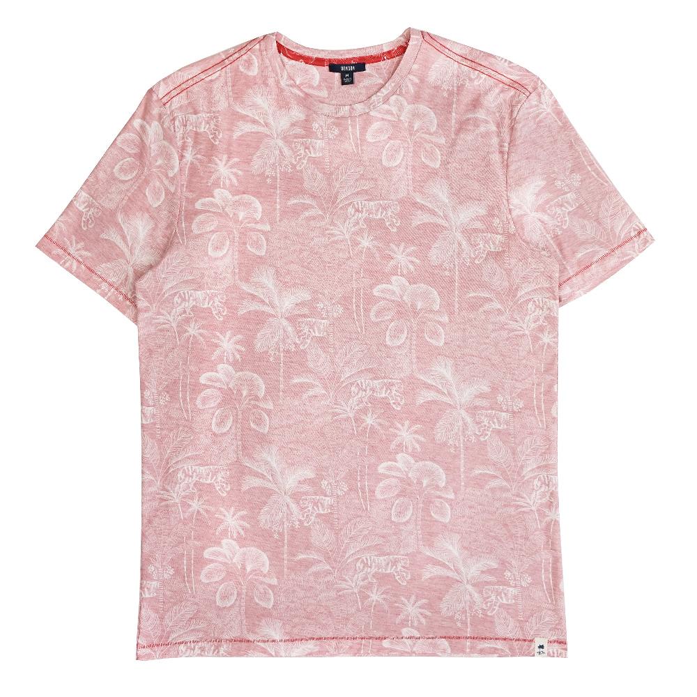 benson Moraine Reverse Red Palm Tee