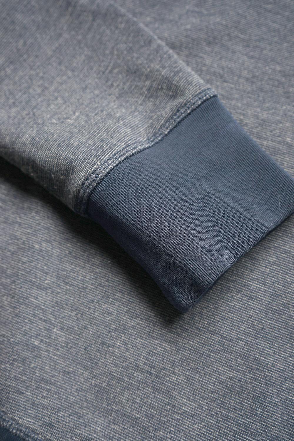 Benson Whistler French Terry Oil-Washed Navy Sweatshirt