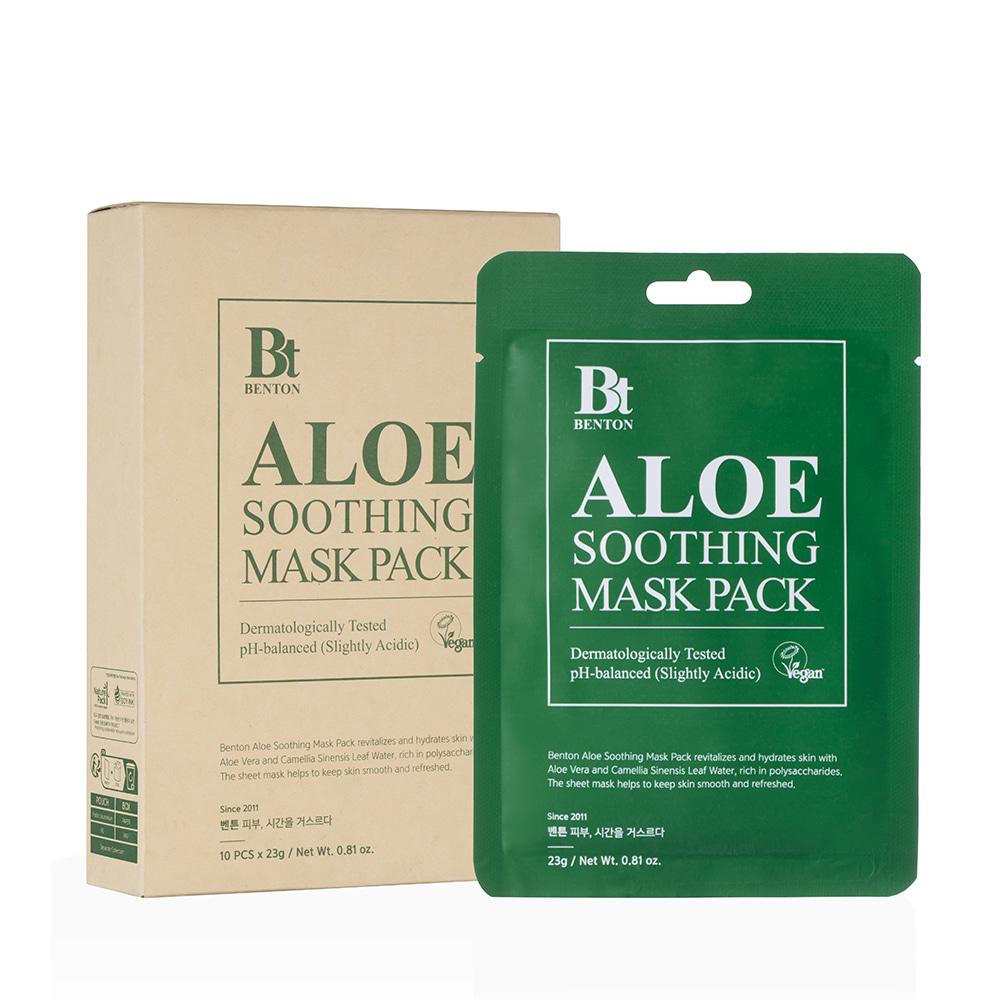 Benton Aloe Soothing Mask Pack 23g X 10ea