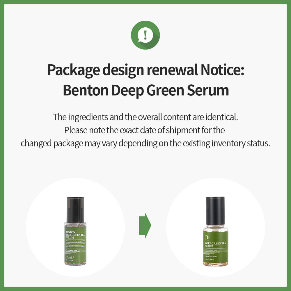 Benton Benton Deep Green Tea Serum 30mL