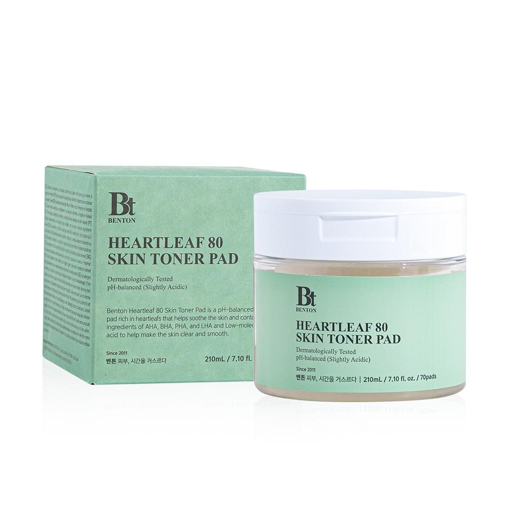 Benton Benton HEARTLEAF 80 SKIN TONER PAD 70pads