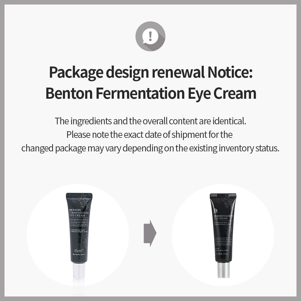 Benton Fermentation Eye Cream 30g