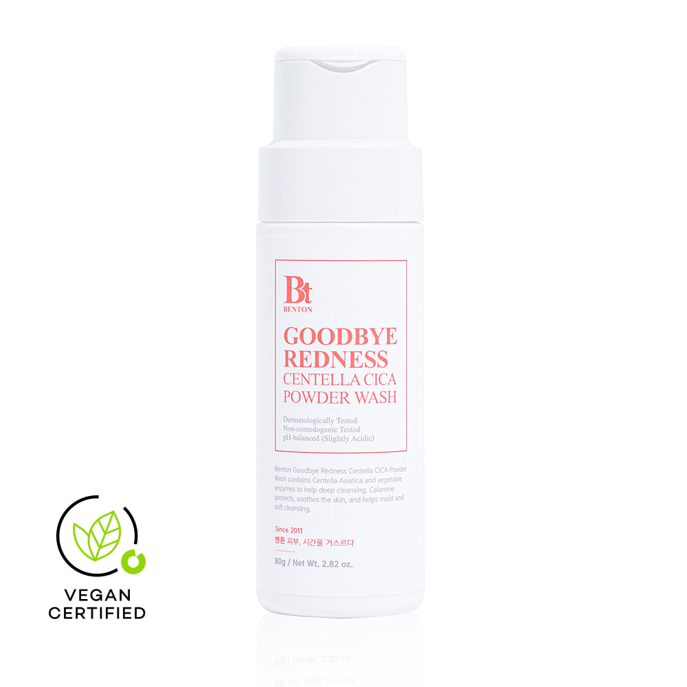 Benton Goodbye Redness Centella Powder Wash 80g