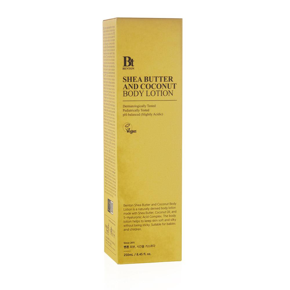 Benton Shea Butter And Coconut Body Lotion 250mL