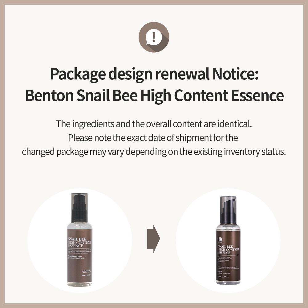 Benton Snail Bee High Content Essence 100mL