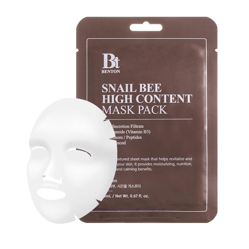 Benton Snail Bee High Content Mask Pack 20g X 10ea