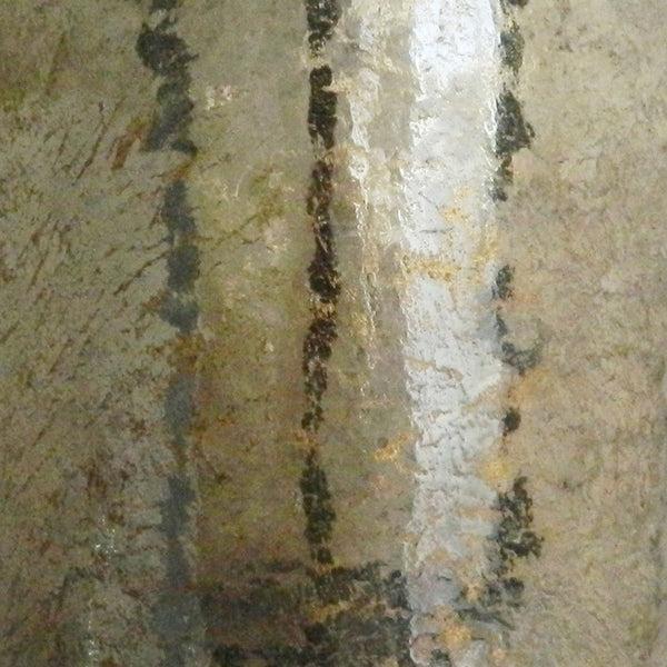 Benzara 15 Inch Classic Candle Holder Rustic Glass Jar Farmhouse Design Brown - BM285584