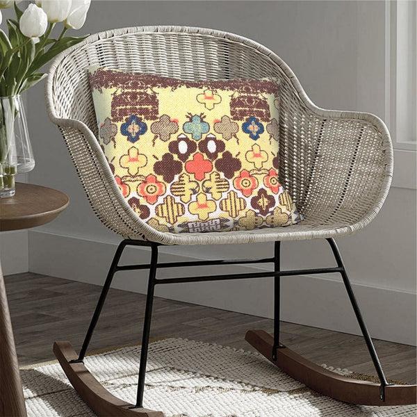 benzara 18 x 18 Square Accent Pillows Printed Unique Quatrefoil Design Set of 2 Multicolor By The Urban Port benzara 18 x 18 Square Accent Pillows Printed Unique Quatrefoil Design Set of 2 Multicolor By The Urban Port