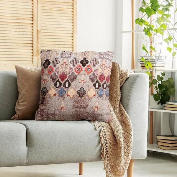 benzara 18 x 18 Square Cotton Accent Throw Pillow Eastern Quatrefoil Print Set of 2 Multicolor By The Urban Port benzara 18 x 18 Square Cotton Accent Throw Pillow Eastern Quatrefoil Print Set of 2 Multicolor By The Urban Port