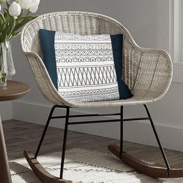 benzara 18 x 18 Square Cotton Accent Throw Pillows Aztec Linework Pattern Set of 2 Off White Black By The Urban Port benzara 18 x 18 Square Cotton Accent Throw Pillows Aztec Linework Pattern Set of 2 Off White Black By The Urban Port