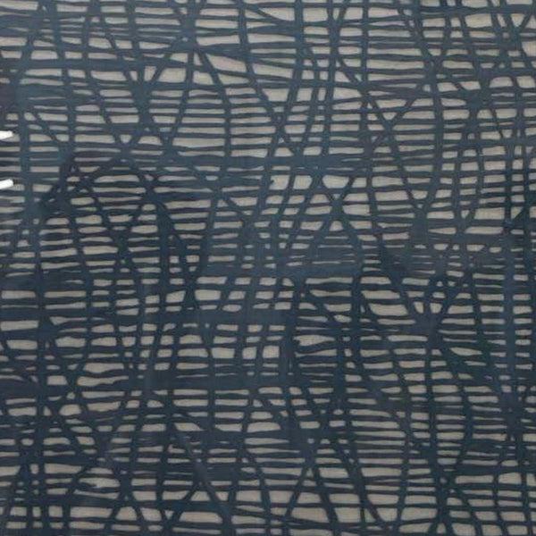 Benzara 40 Inch Framed Wall Art Decor Abstract Lines Natural Fiber White Gray - BM315646