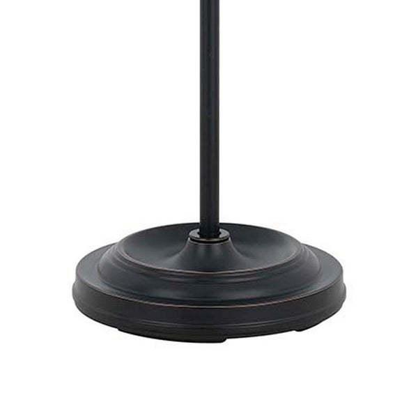Benzara Adjustable Height Metal Pharmacy Lamp With Pull Chain Switch Black - BM220838