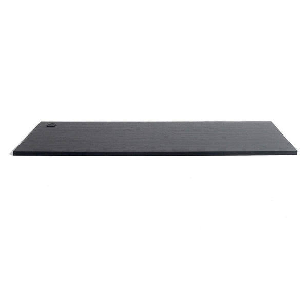 benzara Asti Workbench Top 20x64 Metallic Gray Eco Friendly Melamine -BM333321