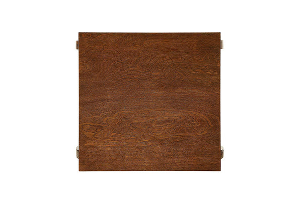 Benzara Beautiful End Table Walnut - BM154583