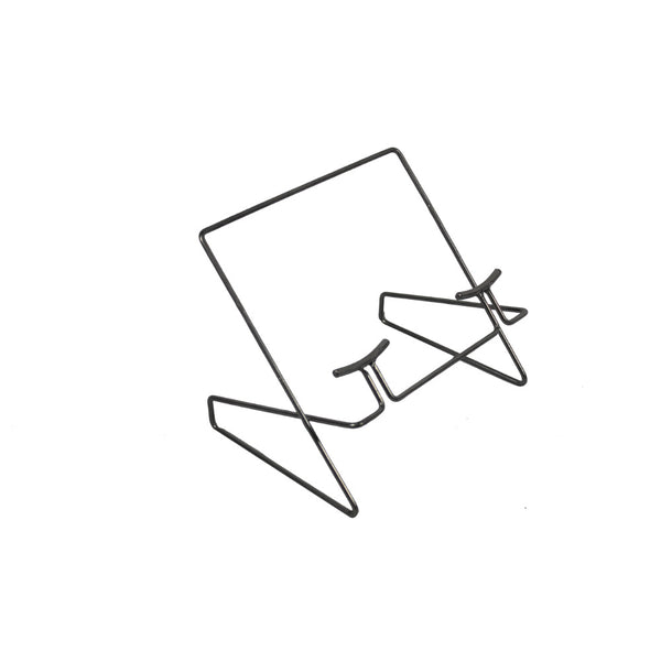 Benzara Benzara Easy Reading Metal Cook Book Holder Silver - BM164487