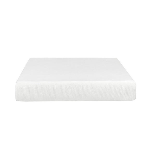 Benzara Bree 10 Inch Plush XL Twin Size Mattress With Gel Foam Aloe Vera Infused - BM286522