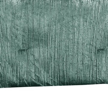 Benzara Jay 2 Piece Twin Comforter Set Polyester Velvet Deluxe Texture Green - BM283892