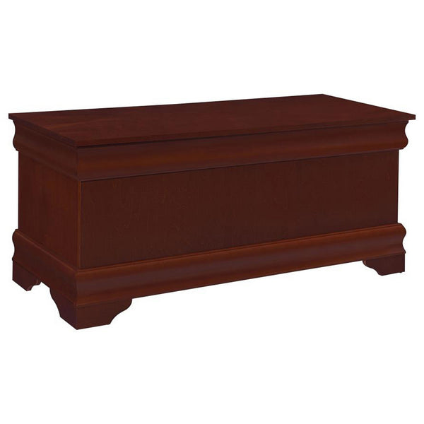 Benzara Traditional Style Wooden Cedar Chest Brown - BM159219