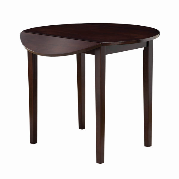 Benzara Transitional Style 3 Piece Wooden Dining Table And Chair Set Brown - BM69410