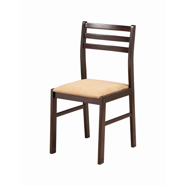 Benzara Transitional Style 3 Piece Wooden Dining Table And Chair Set Brown - BM69410