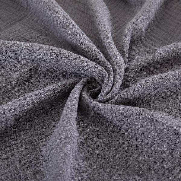 Benzara Veria 50 X 60 Reversible Cotton Throw With Fringes The Urban Port Gray - BM269171
