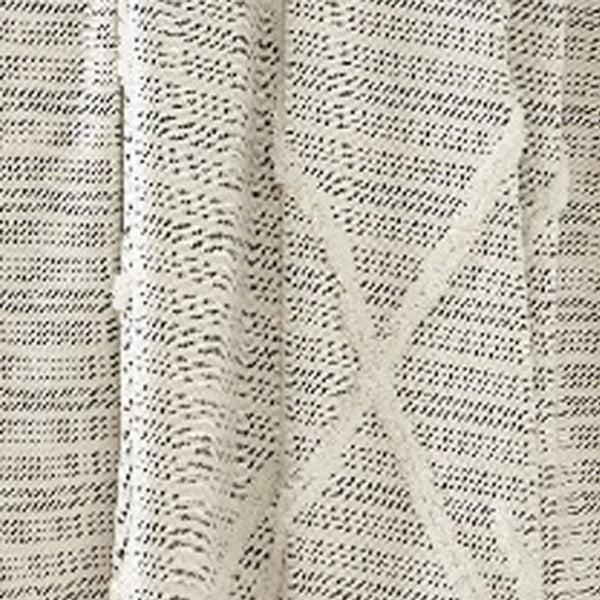 Benzara Veria 60 X 70 Cotton Throw With Diamond Pattern The Urban Port Black - BM269190