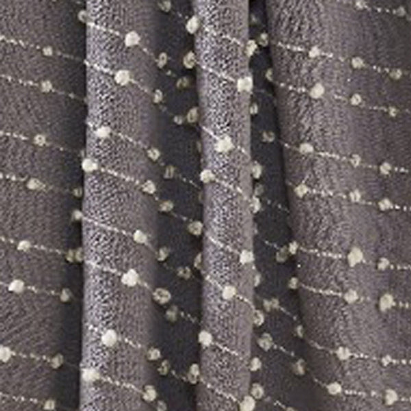 Benzara Veria 60 X 70 Cotton Throw With Pompom Stripe Design The Urban Port Gray - BM269182