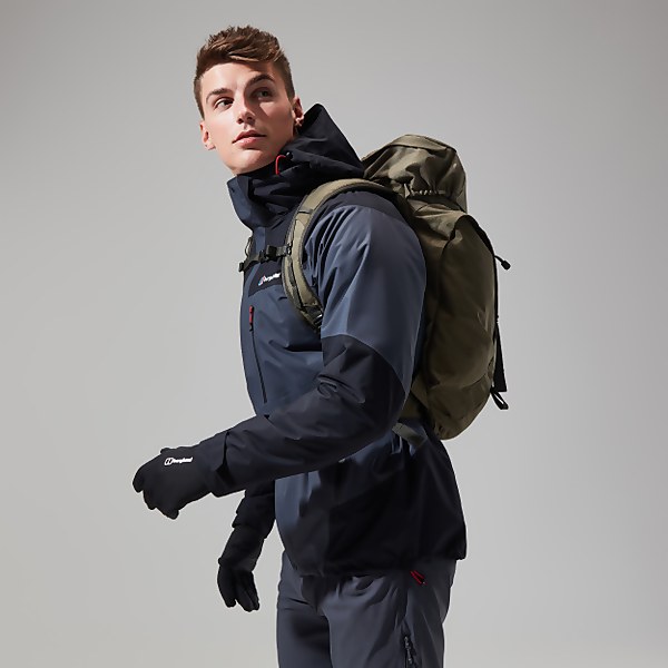 Berghaus Men's Arran Jacket Dark Grey/Black - XS