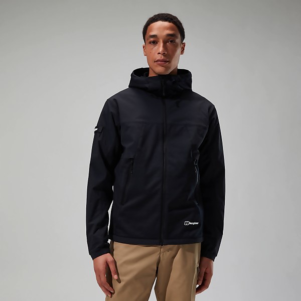 Berghaus Men's Benwell Hooded Jacket Black - XS