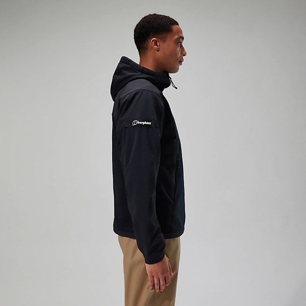 Berghaus Men's Benwell Hooded Jacket Black - XS