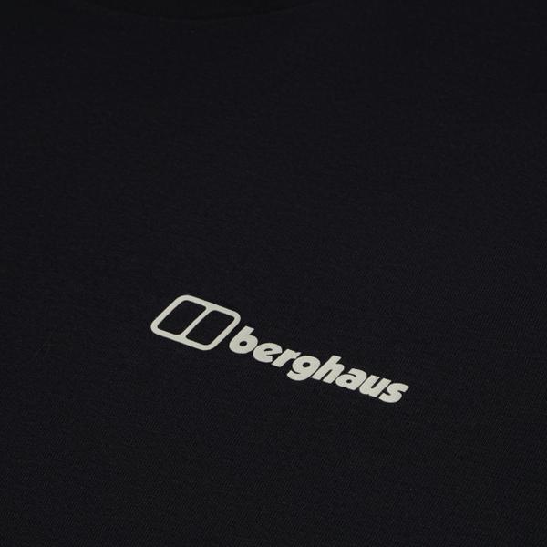 Berghaus Men's Berghaus Center Logo Tee - Black