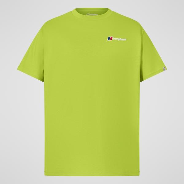 berghaus Men's Berghaus Class Logo Tee - Lime Green