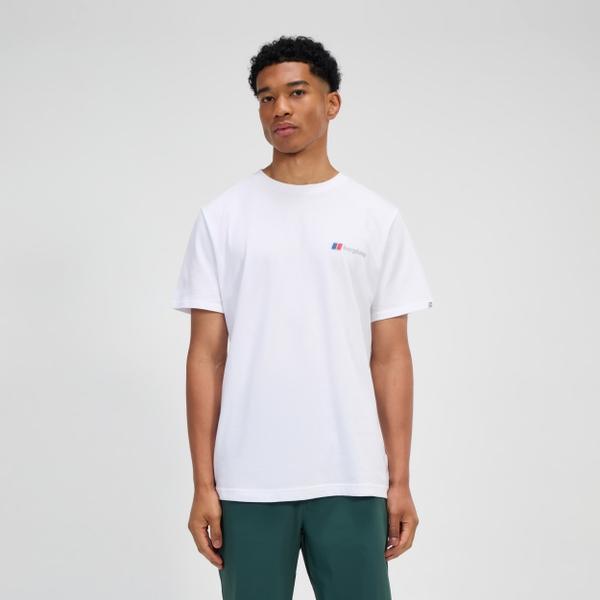 Berghaus Men's Berghaus Class Logo Tee - White