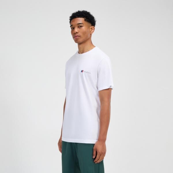 Berghaus Men's Berghaus Class Logo Tee - White