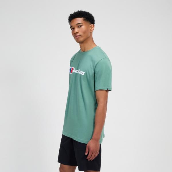Berghaus Men's Berghaus Class XL-Logo Tee - Green